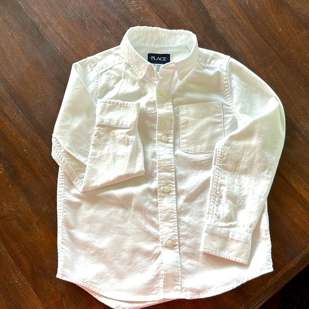 The Children’s Place, 5/6 Long sleeve Dress Shirt